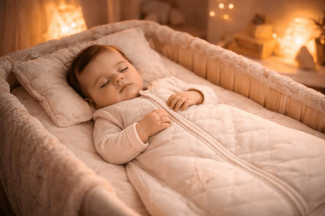 Illustration des différents avantages du guide personnalisé pour le sommeil du bébé
