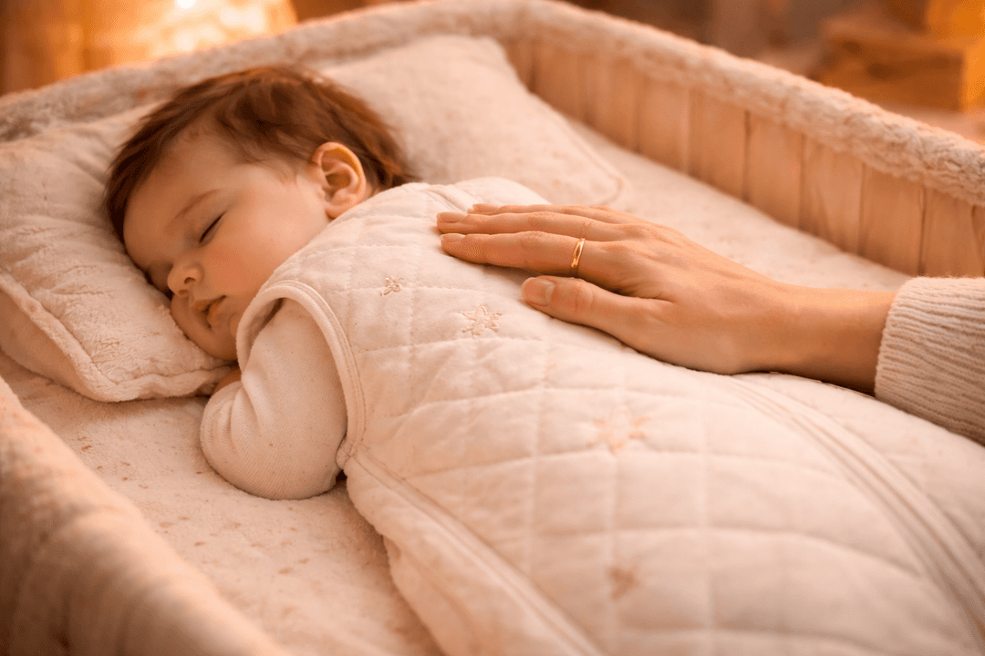 Illustration évoquant la bienveillance et la sécurité pour les bébés et les parents